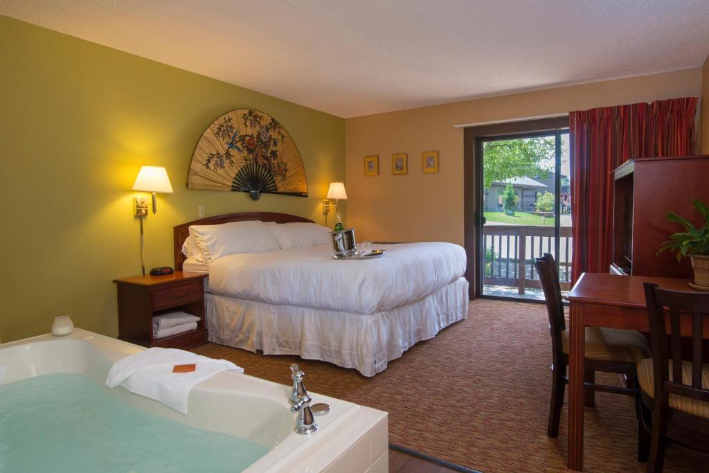 Bakers Sunset Bay Resort Lake Delton Zimmer foto