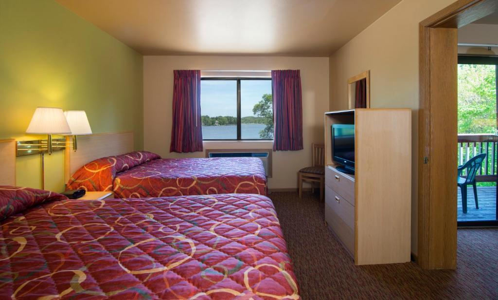 Bakers Sunset Bay Resort Lake Delton Zimmer foto